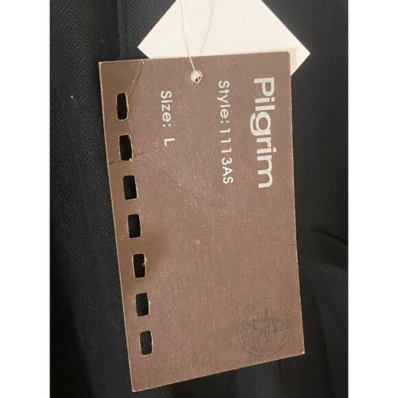 NWT Pilgrim Men's Short Sleeve Casual Collared Shirt - Large - Picture 2 of 12